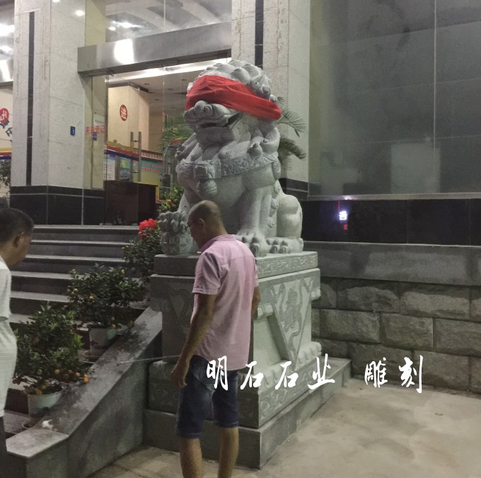 隨州石雕獅子