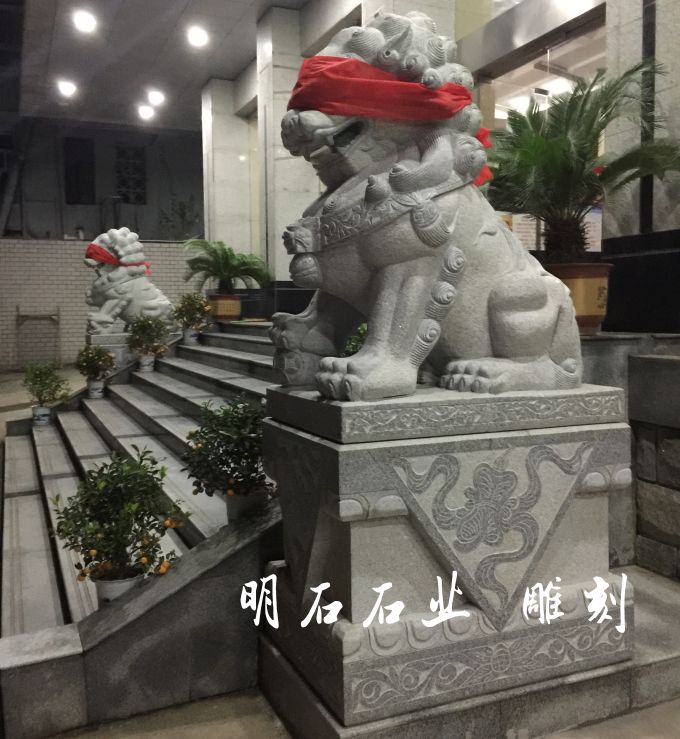 襄陽石雕獅子